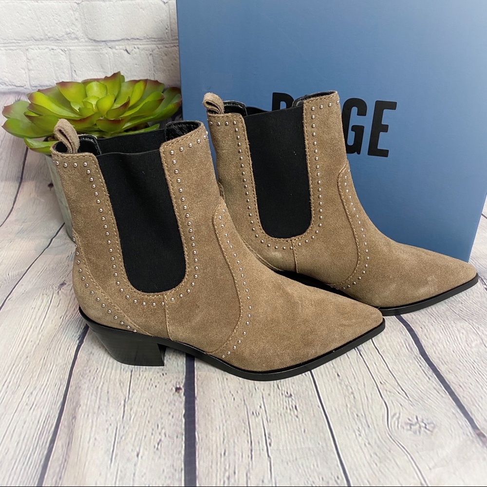 PAIGE Willa Studded Ankle Chelsea Boot - Picture 1 of 8